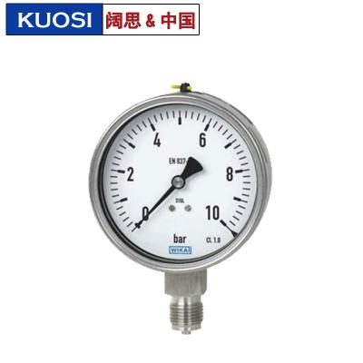 233.50.100 EN837-1全不銹鋼壓力表