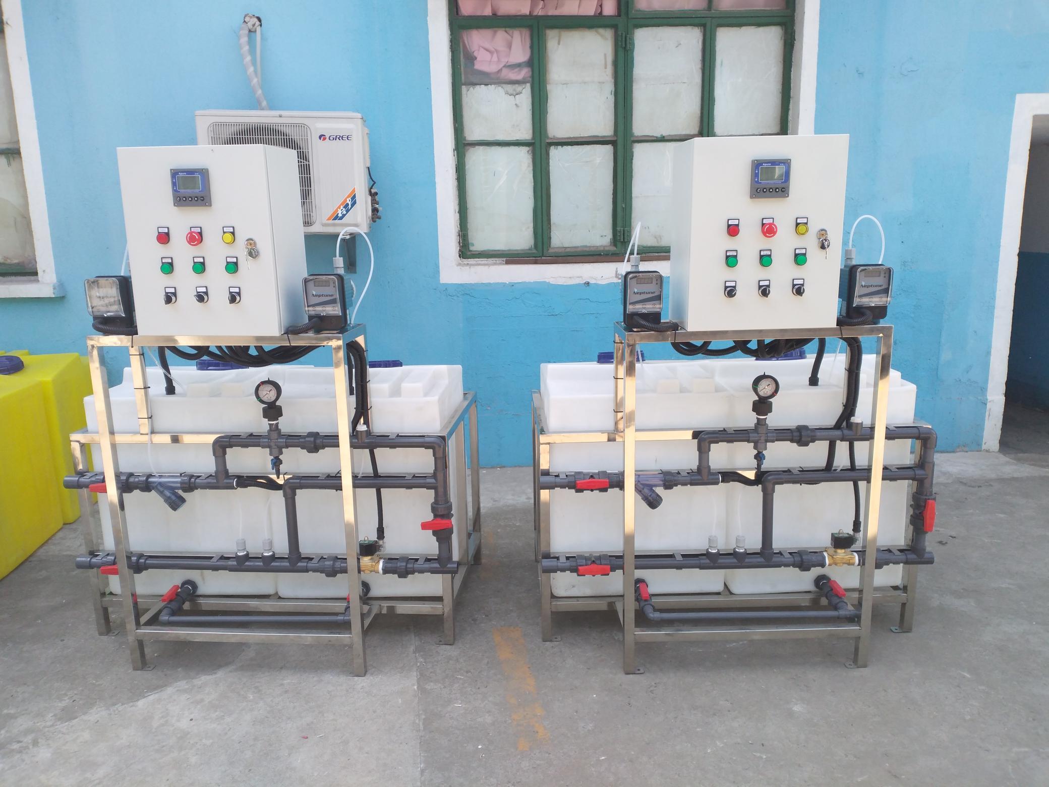 【循環(huán)水加藥系統(tǒng)】 阻垢劑加藥控制系統(tǒng) 殺菌劑/示蹤劑加藥裝置