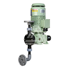 LK系列有多種泵型及配套電機供用戶選擇，可滿足添加量的不同要求。用戶還可以根據(jù)輸送的介質(zhì)，從7種材質(zhì)組合中選擇最合適的材質(zhì)。