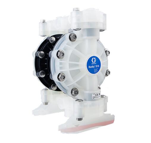 固瑞克Husky 515 1/2寸PP氣動隔膜泵隔膜材質可選耐腐蝕塑料泵
