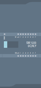 SM 1223, 8DI & 8DO, 8DI DC 24 V, 8DO, RELAY 2A