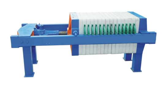 千斤頂壓緊壓濾機(jī)