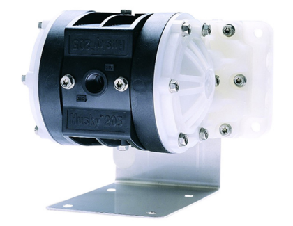 固瑞克Husky 205 1/4寸PP氣動隔膜泵隔膜材質(zhì)可選工業(yè)流體輸送泵