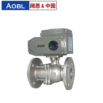 AOBL電動(dòng)304不銹鋼法蘭球閥手自一體浮動(dòng)球球閥閥門簡(jiǎn)易安裝