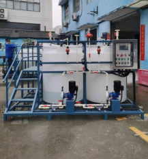 （加藥設備） 雙桶雙泵帶PLC