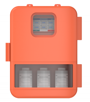 該設備是一款利用比色實驗方法來自動確定水質硬度的在線分析儀。通過蠕動泵把試劑加入到水樣中，發 生顏色反應。儀器通過評估出顏色的強度或者確定出顏色在哪個值發生變化來計算出水質硬度的濃度。儀器的 測量范圍取決于試劑類型。