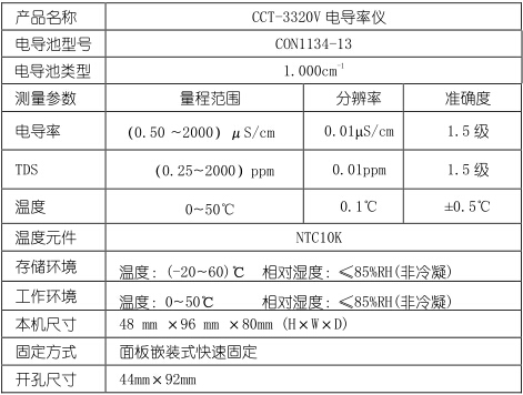 3320V參數 3320V參數